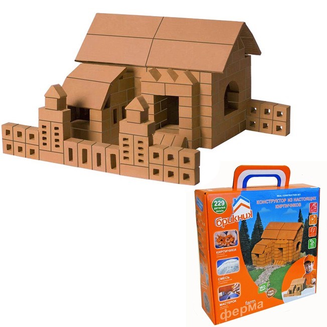 Конструктор из кирпичиков Ферма 207 376-402