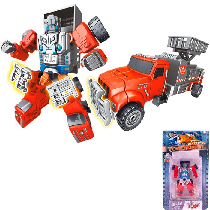 Трансформер Mr Boy MKHD53A Огнеборец на блист. 625-436