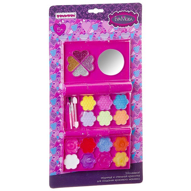 Набор косметики Eva Moda Косметичка с зеркальцем 70566М Bondibon 416-953