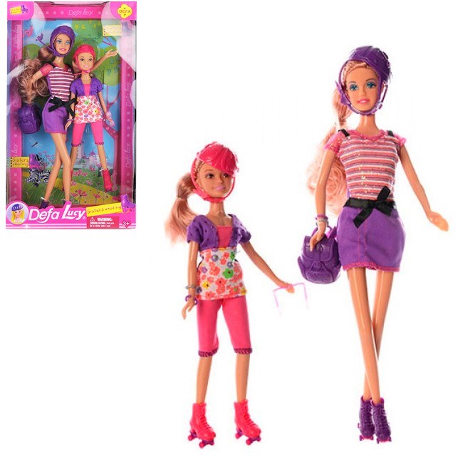 Кукла 8130 Спортсменки в коробке Defa Lucy 707-865