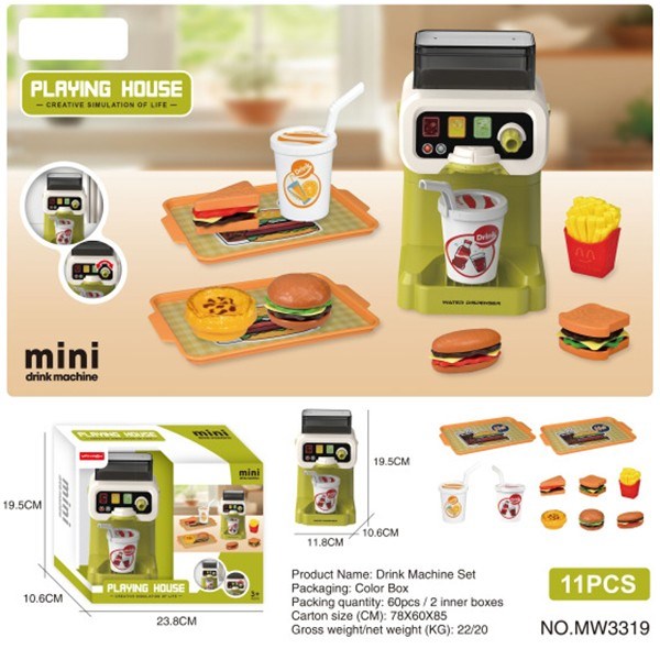 Автомат для напитков MW3319 с набором продуктов в кор. 908-926