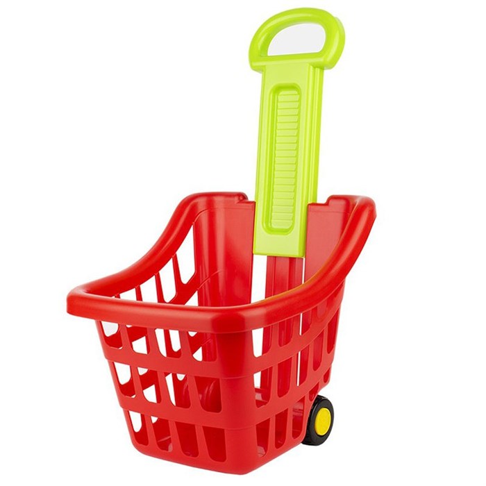 Корзина красная (в сетке) У1086 /8/ 109-993