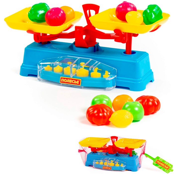 Весы + набор продуктов 12 эл. 53787 П-Е /6/ 508-200