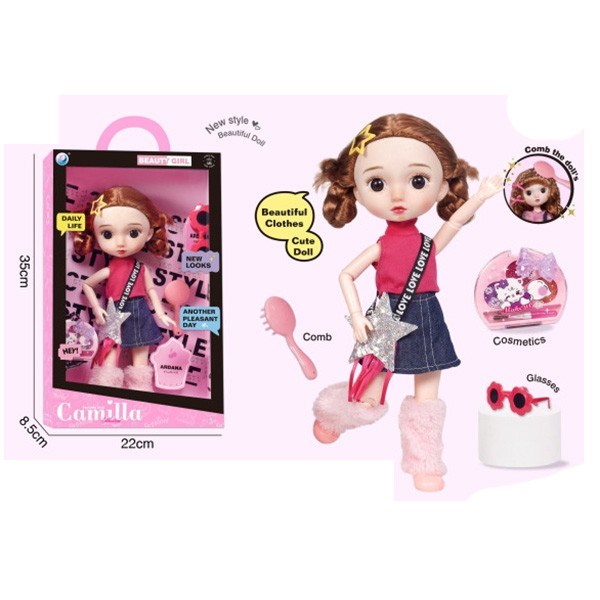 Кукла A923H Camilla с аксесс. в кор. оптом 908-953