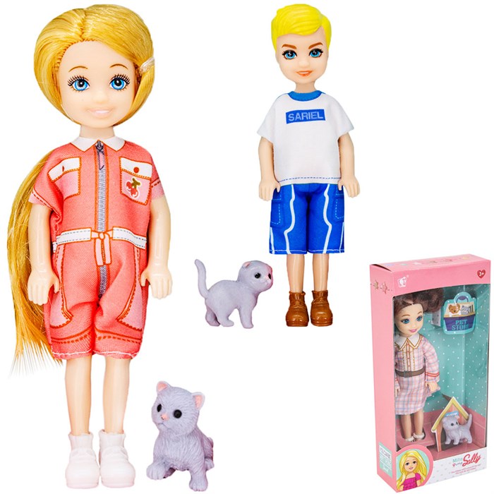 Кукла 91026-A с аксесс в коробке оптом 809-261