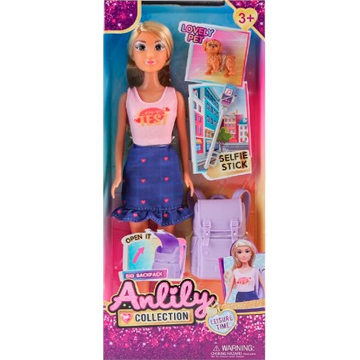 Кукла 616263 с питомцем в кор. оптом 908-279