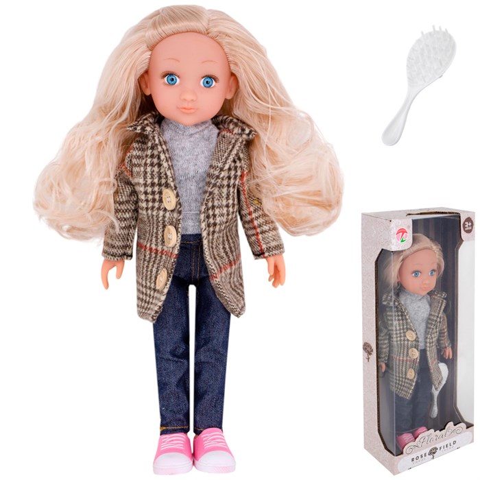 Кукла 12250 в пальто в кор. оптом 908-264