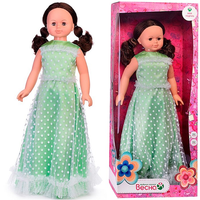 Кукла Снежана праздничная 6 озв В4148/о 908-027