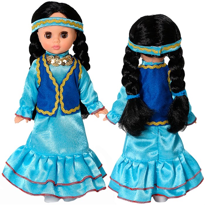 Кукла Эля Весна в башкирском костюме В3205 609-646