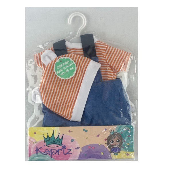 Одежда для пупса Miss Kapriz MK40C-H в пак. 908-866
