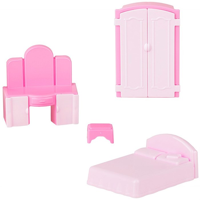 Набор мебели для кукол "Спальня" У342./16/ 108-901