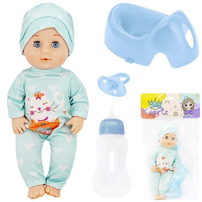 Пупс Miss Kapriz YSYL1929K-J 30 см. с аксесс., в пак. 808-761