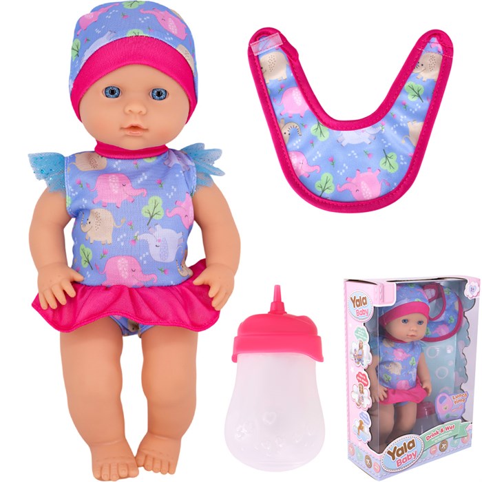 Пупс Yale Baby YL2330D-E 30 см. с аксесс. в кор. 907-878