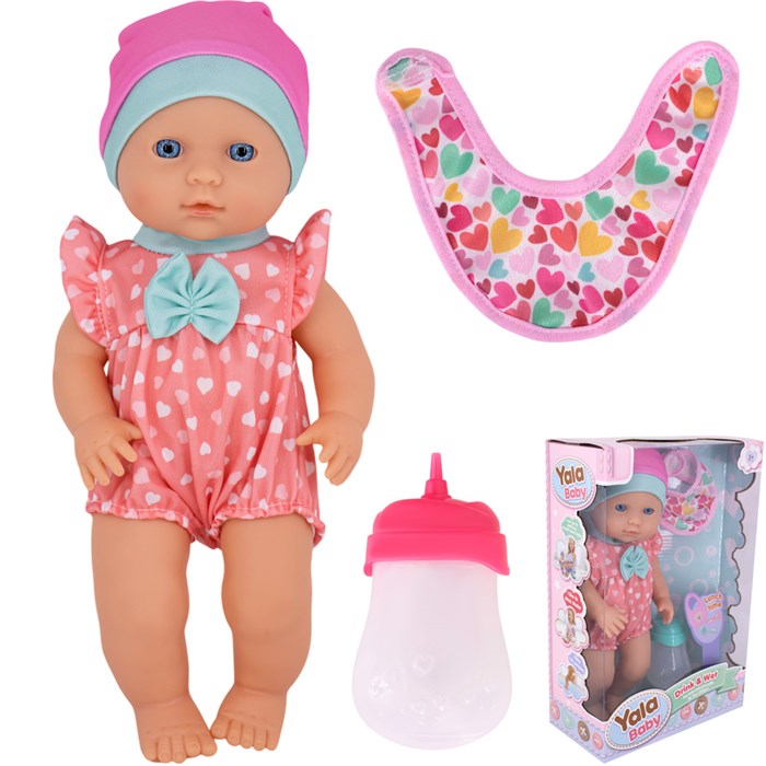 Пупс Yale Baby YL2330D-A 30 см. с аксесс. в кор. 907-876