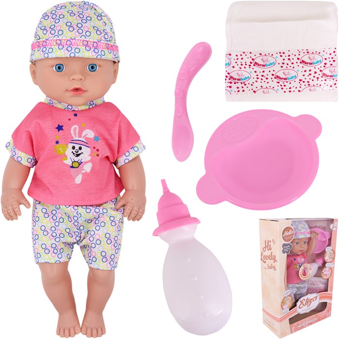 Пупс 6613-7 Eliza с аксесс. в кор. 307-980