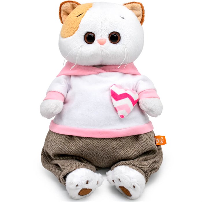 Ли-Ли Кошечка в худи с сердечком и штанах LK27-140 145-076