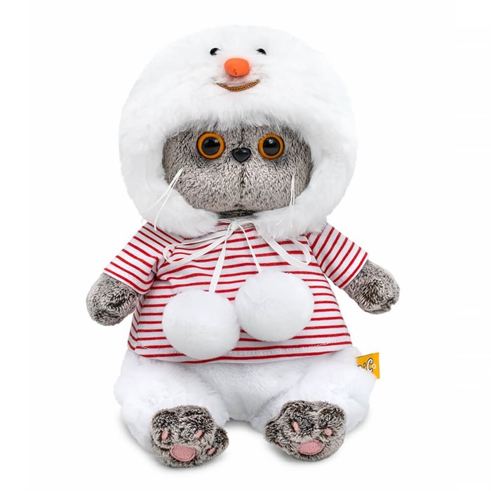 Басик BABY в костюмчике "Снеговик" BB-162 244-818