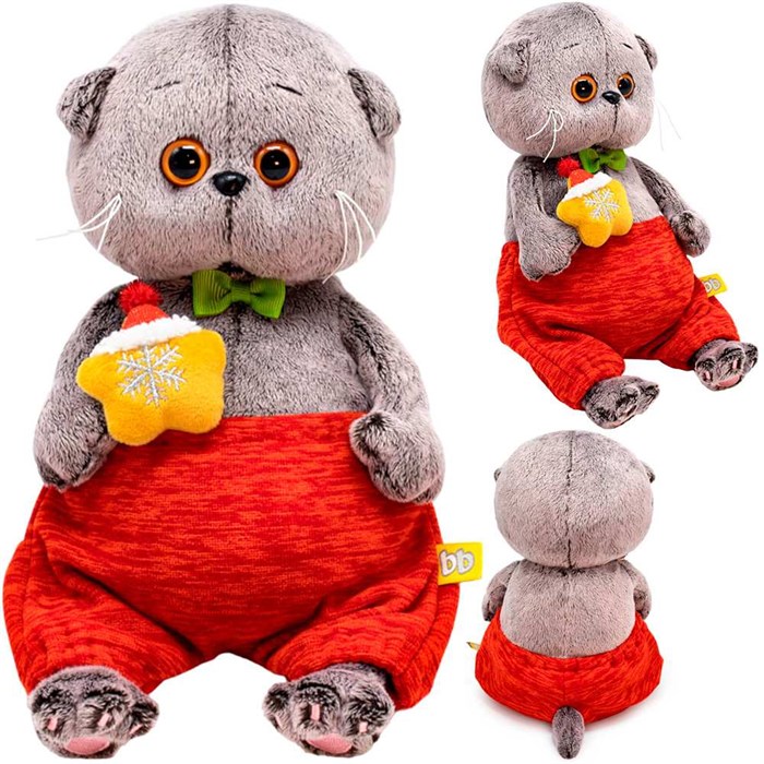 Басик BABY с новогодней игрушкой BB-127 145-137