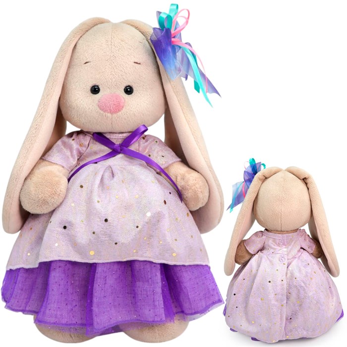 Зайка Ми в платье с блестками (большой) StM-436 146-496