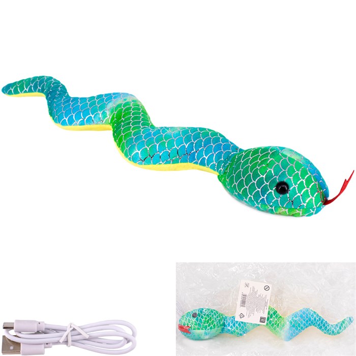 Игрушка на аккум. + USB Змея 141V-556 145-257