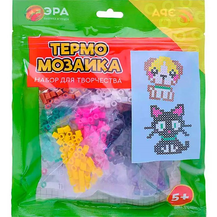 Набор ДТ Термомозаика т.21 исп. 9 Кошка и собака С-471-57238307 810-310