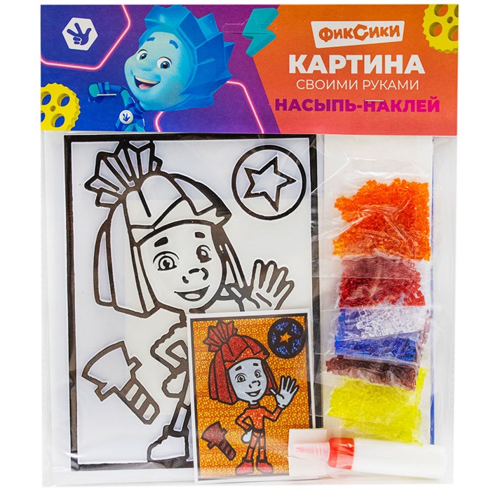 Набор для творчества Насыпь - Наклей Симка тип 71 С-423 Эра 996-624