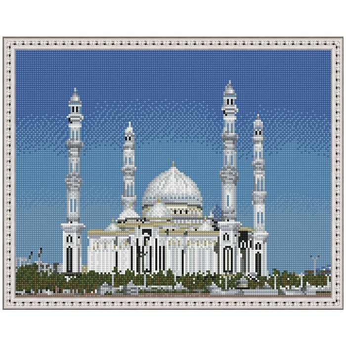 Набор для творчества Картина мозаика с нанесенной рамкой.Астана. Хазрет Султан 40*50см KM0861 . 777-710