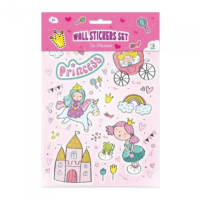 Набор настенных наклеек Принцессы 300304 652-735