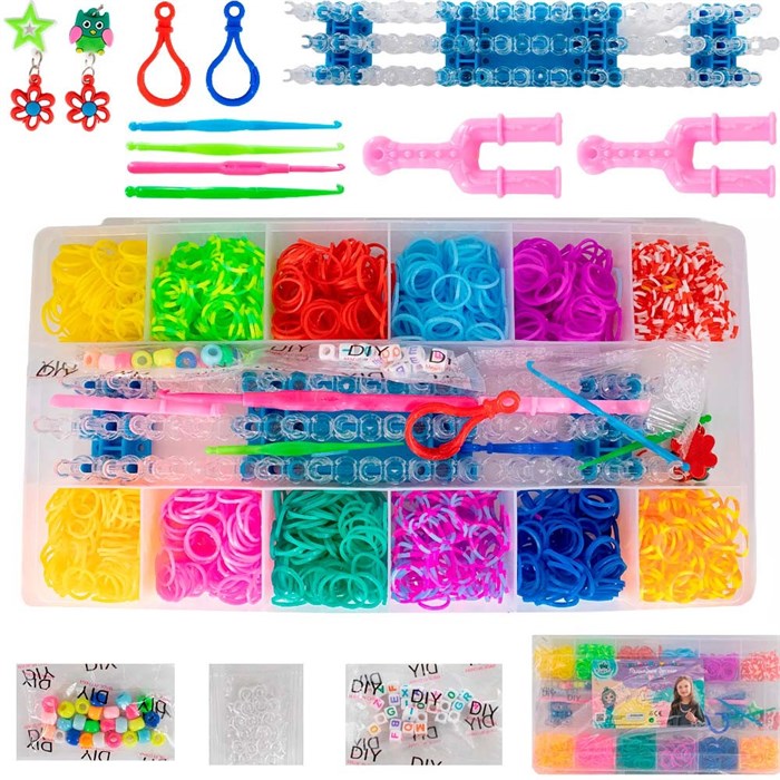 Набор резинок для плетения Miss Kapriz YS18127 в кор. 978-175