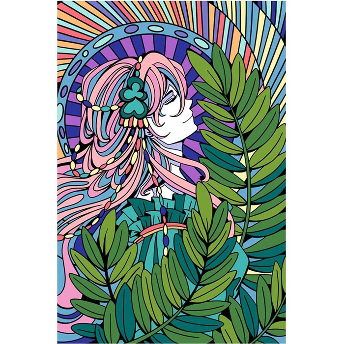 Набор Для Творчества Картина по номерам на подрамнике 20*30см Природа души Рхд-022 Lori 983-238