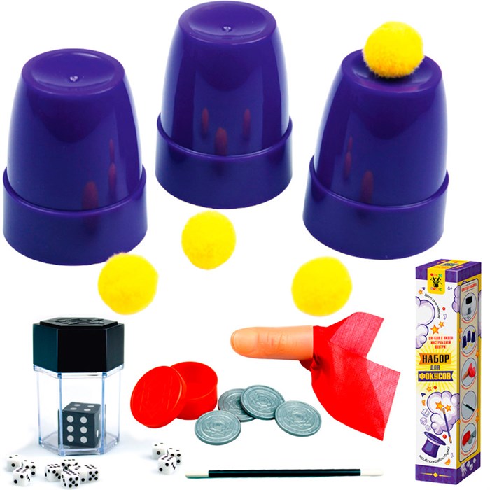 Набор для творчества Набор для фокусов Фокус Покус 5 эл. 04932 987-212