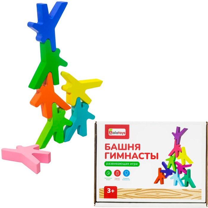 Деревянная Игра Башня гимнасты БШ07 936-641