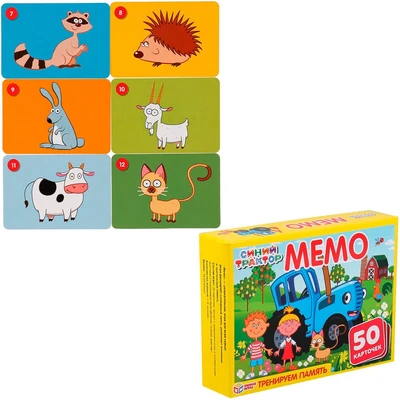 Настольная игра Умка Синий трактор.Мемо 4680013719982 734-312