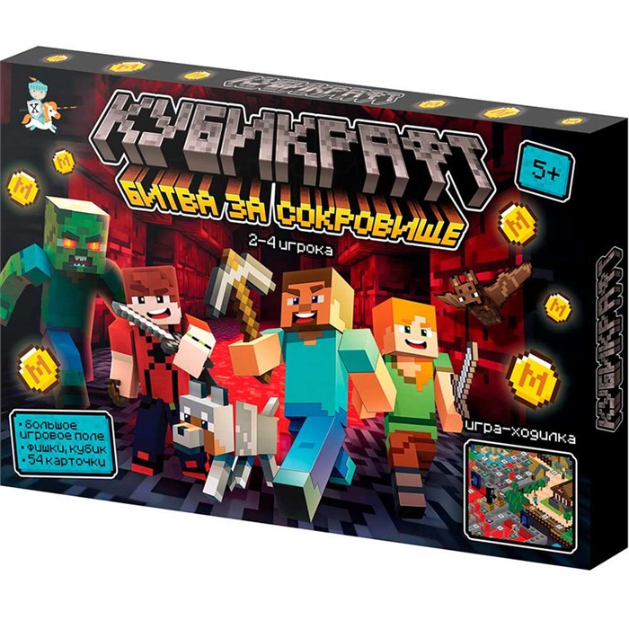 Игра "Кубикрафт" Битва за сокровища 05770 936-165