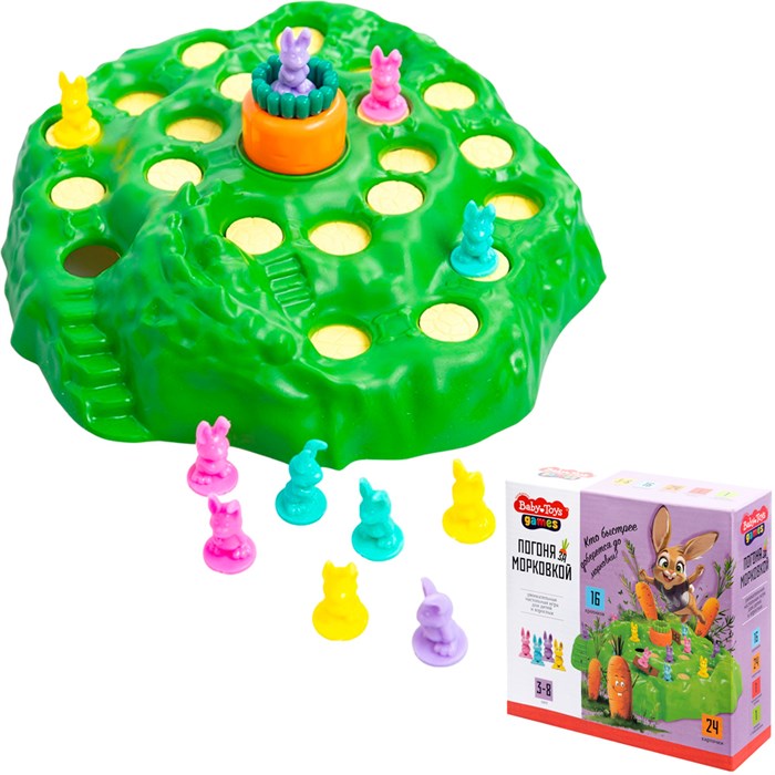 Игра Погоня за морковкой Baby toys 70046 935-608