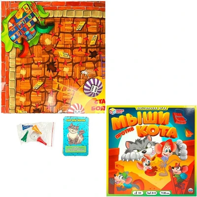 Игра Умка Мыши против кота 4650250585190 /10/ 932-612
