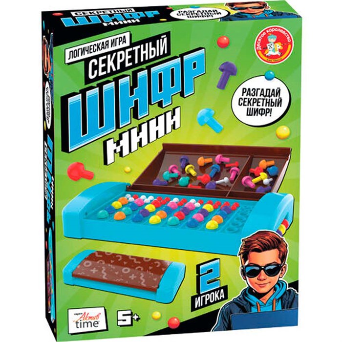 Игра логическая "Секретный шифр" мини 70038 935-542