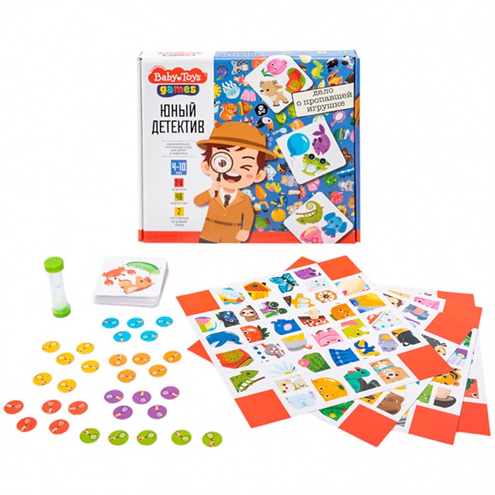 Игра Юный детектив Дело о пропавшей игрушке 05239 934-437