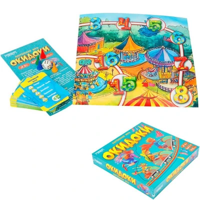 Игра наст. Умка Окидоки. игра-квадрат. 40 карточек. Премиум 4630395024419 936-354