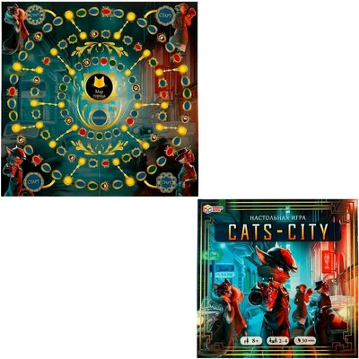 Игра Умка Cats-city 4680107974280 /20/ 834-440