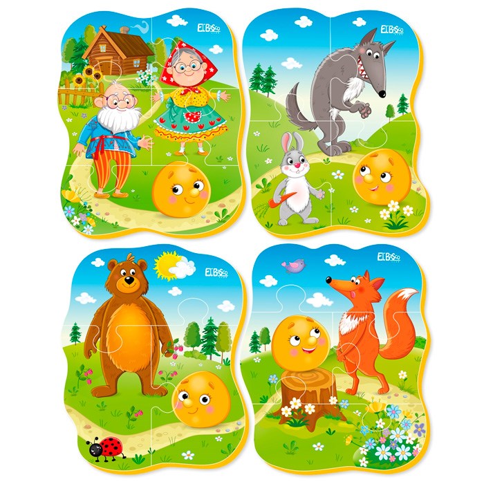 Пазл мягкий Колобок ET02-022 834-933