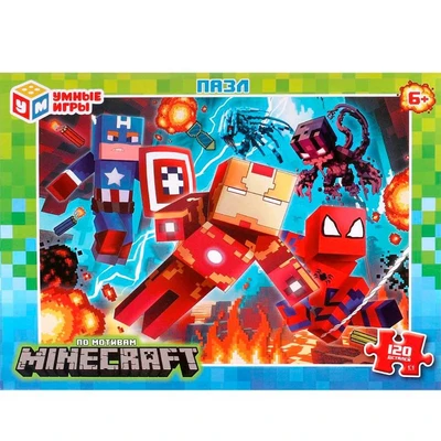 Пазл 120 По мотивам Minecraft 4660254459823 936-800