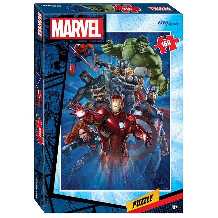 Пазл 160 Marvel 94125 Степ /24/ 833-813