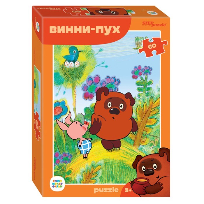 Пазл 60 Винни Пух 81030 Степ /48/ 734-663