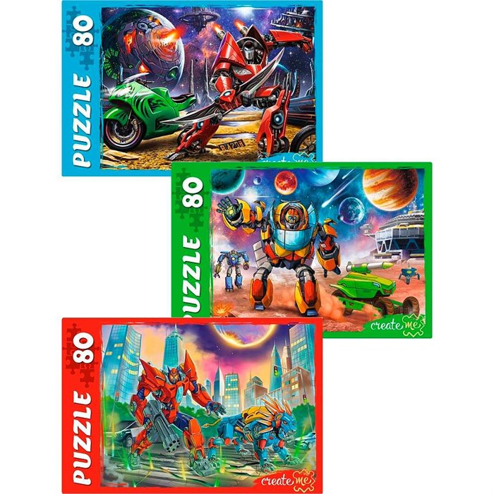 Пазл 80 Мир трансформеров №31 Ф80-2007 936-176