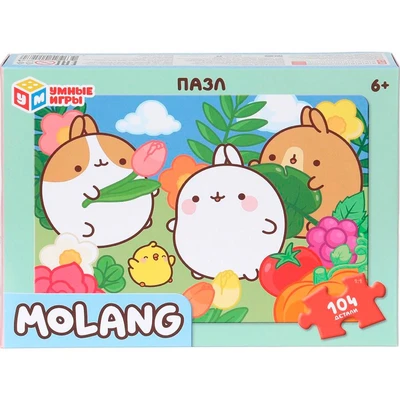 Пазл 104 Molang 4630395015974 936-547