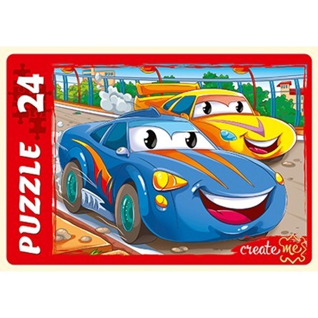 Пазл 24 Макси Стремительные тачки ПУ24-0613 632-605