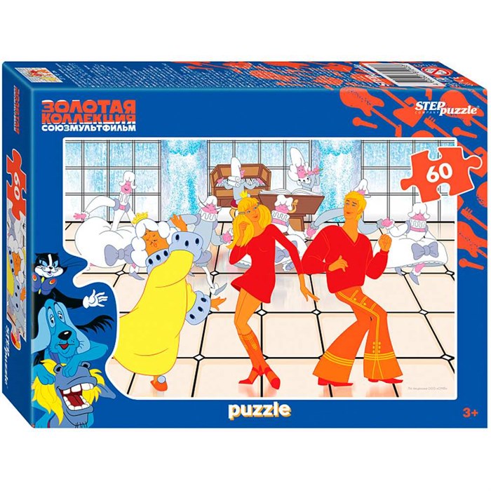 Пазл 60 Бременские музыканты. Золотая коллекция 81043 /48/ 234-982