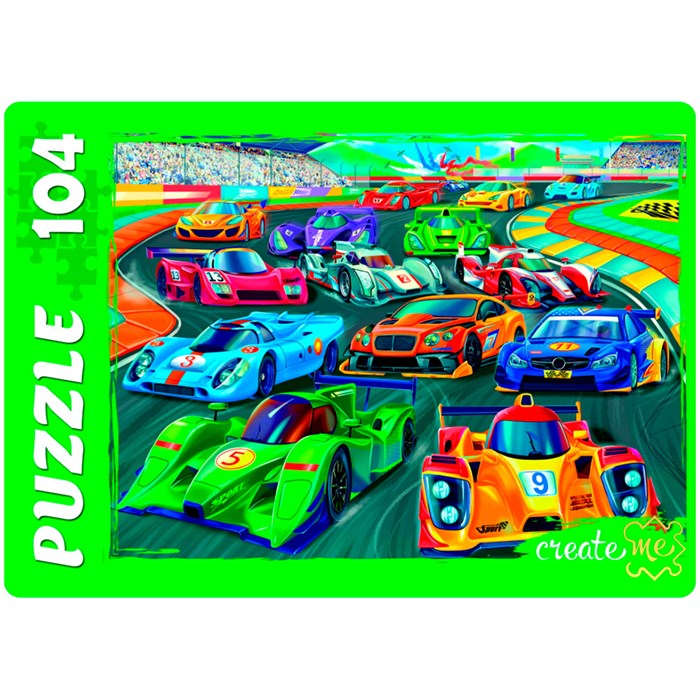 Пазл 104 Крутой вираж №5 П104-0744 932-912