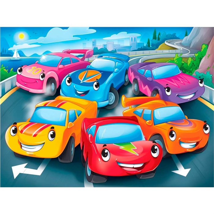 Пазл 260 Селфи машинок УК260-1995 935-799